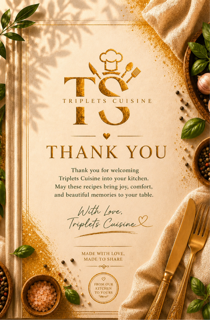 Triplets Cuisine Vol1 -Libro de cocina digital